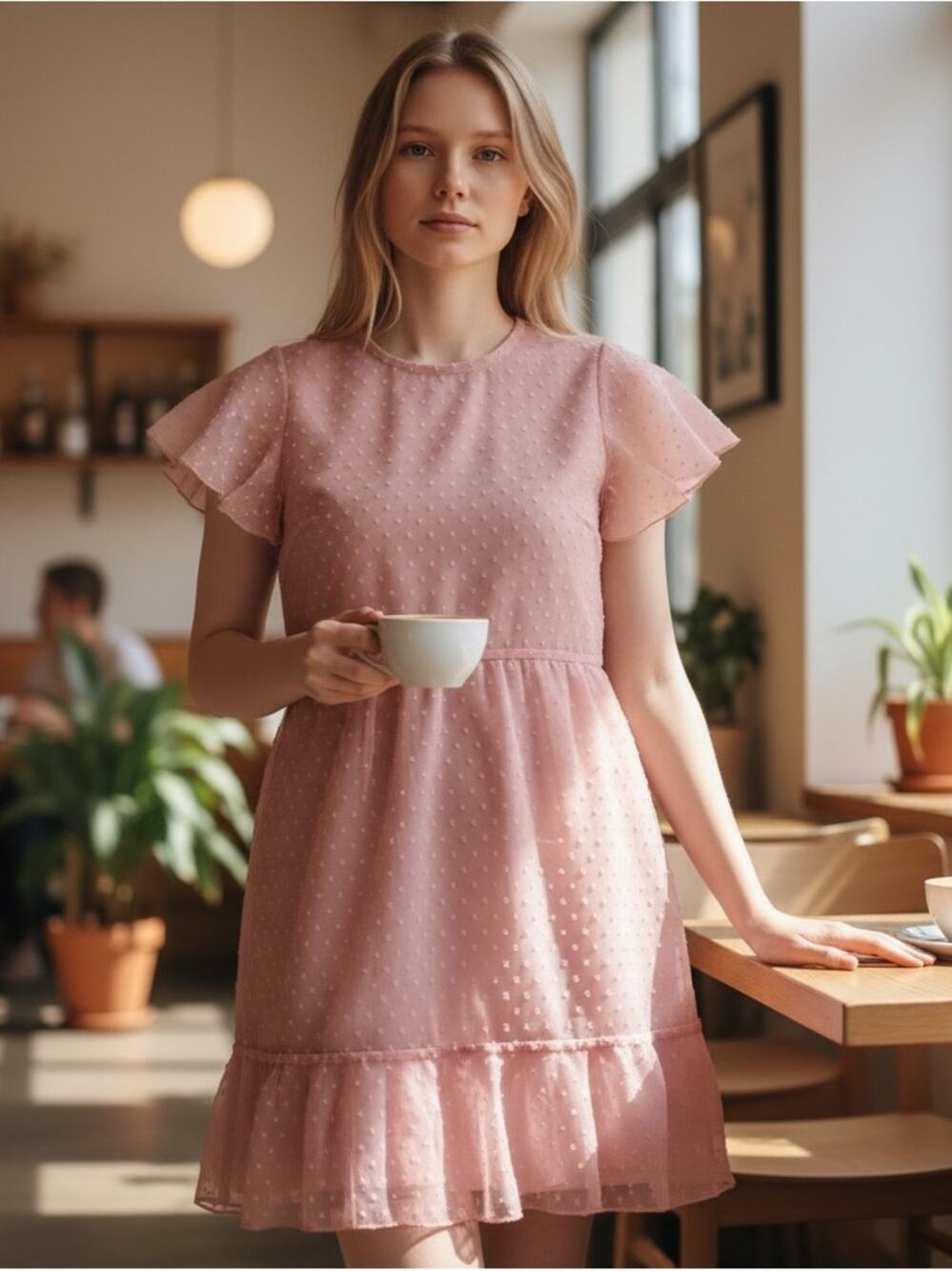 SHEIN Women’s Large Pink Dress
